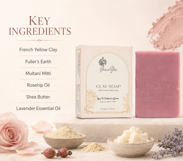 Clay Soap by GraceYes — key ingredients