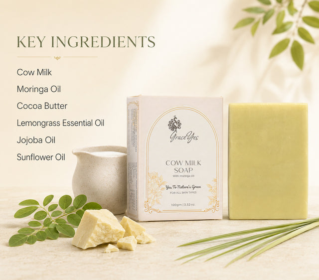 Cow Milk Soap by GraceYes — key ingredients
