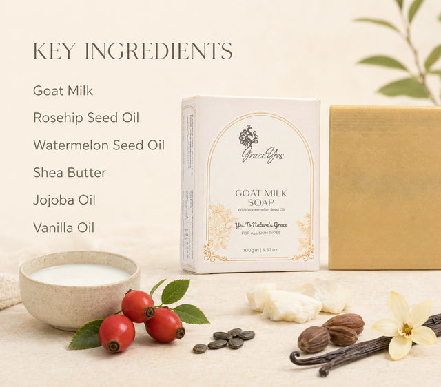 Goat Milk Soap by GraceYes — key ingredients