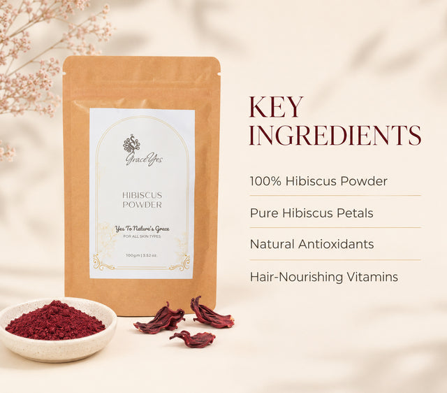 Hibiscus Powder by GraceYes — key ingredients