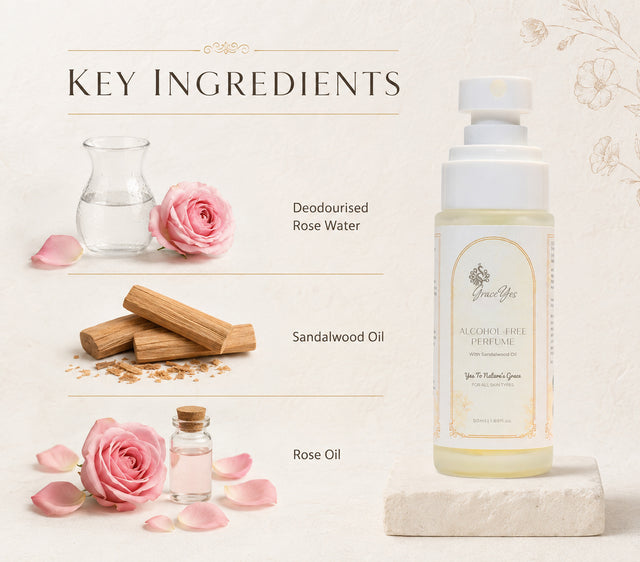 Alcohol-Free Perfume by GraceYes — key ingredients
