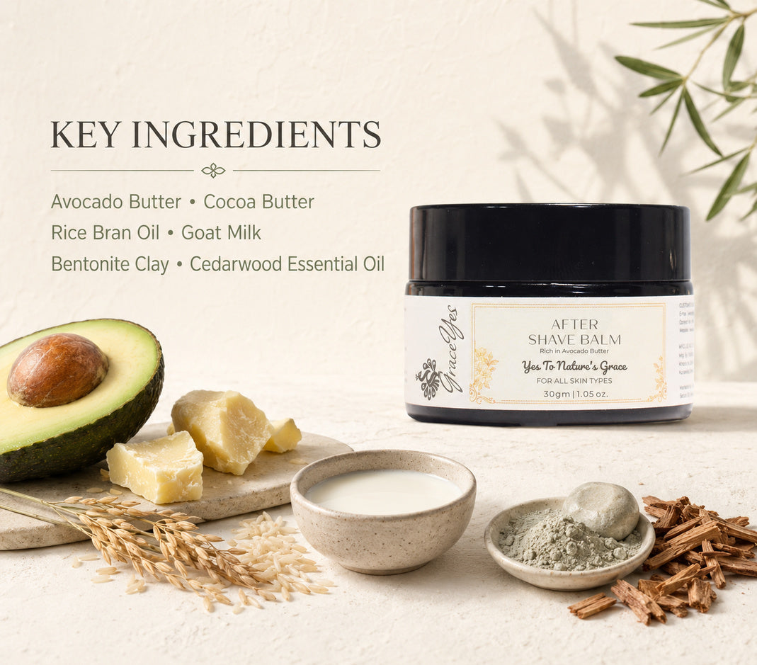 After Shave Balm by GraceYes — key ingredients
