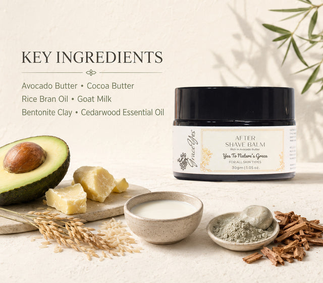 After Shave Balm by GraceYes — key ingredients