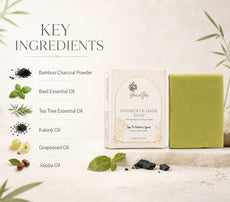 Bamboo & Basil Soap by GraceYes — key ingredients, image 2