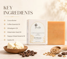 Coffee & Cocoa Butter Soap by GraceYes — key ingredients, image 2