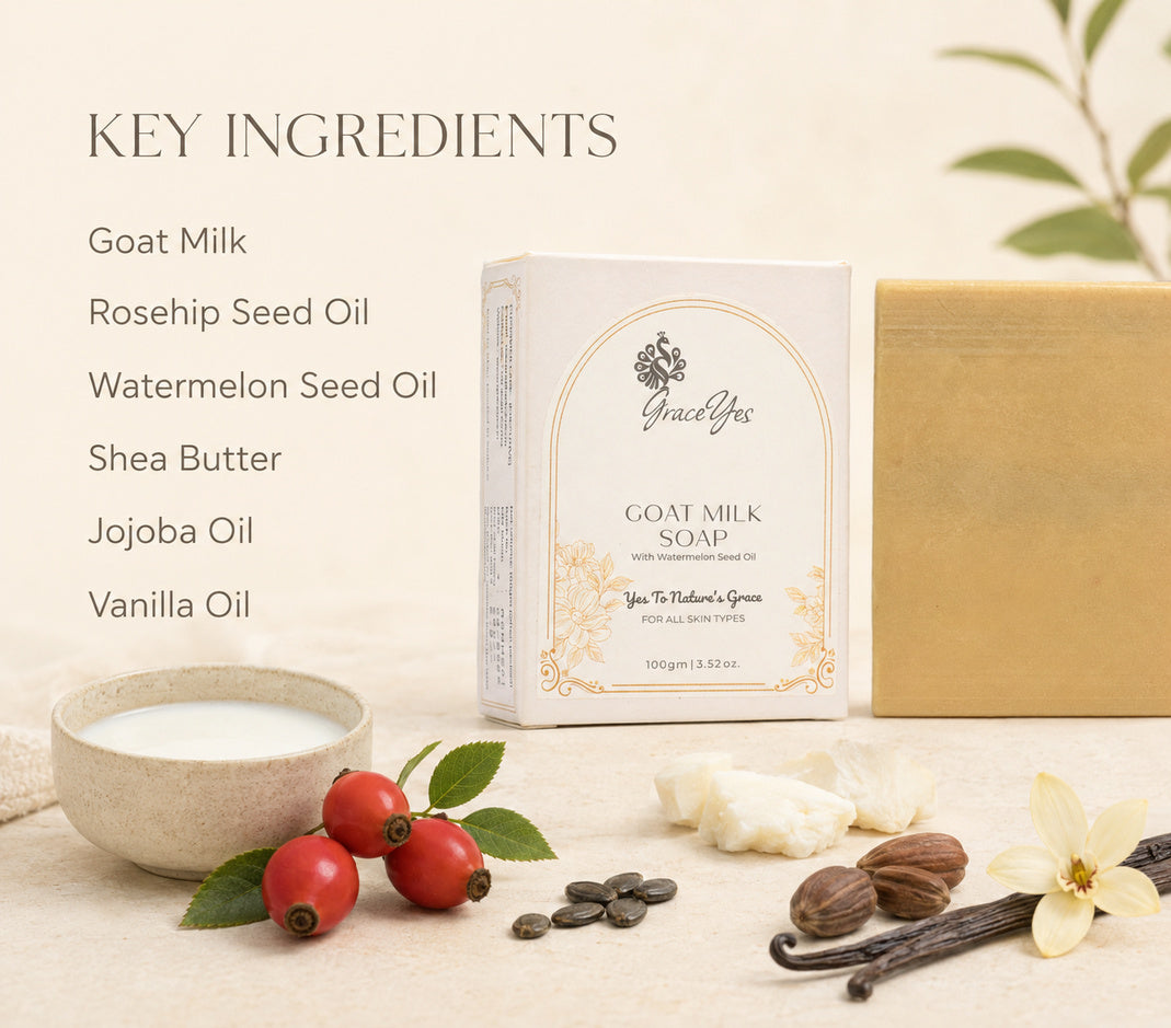 Goat Milk Soap by GraceYes — key ingredients