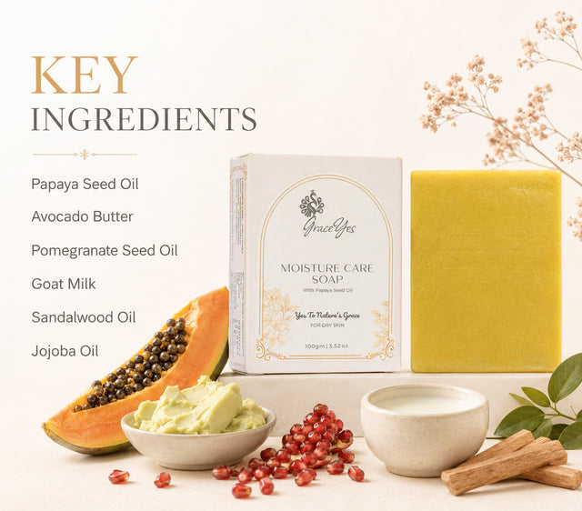 Moisture Care Soap by GraceYes — key ingredients