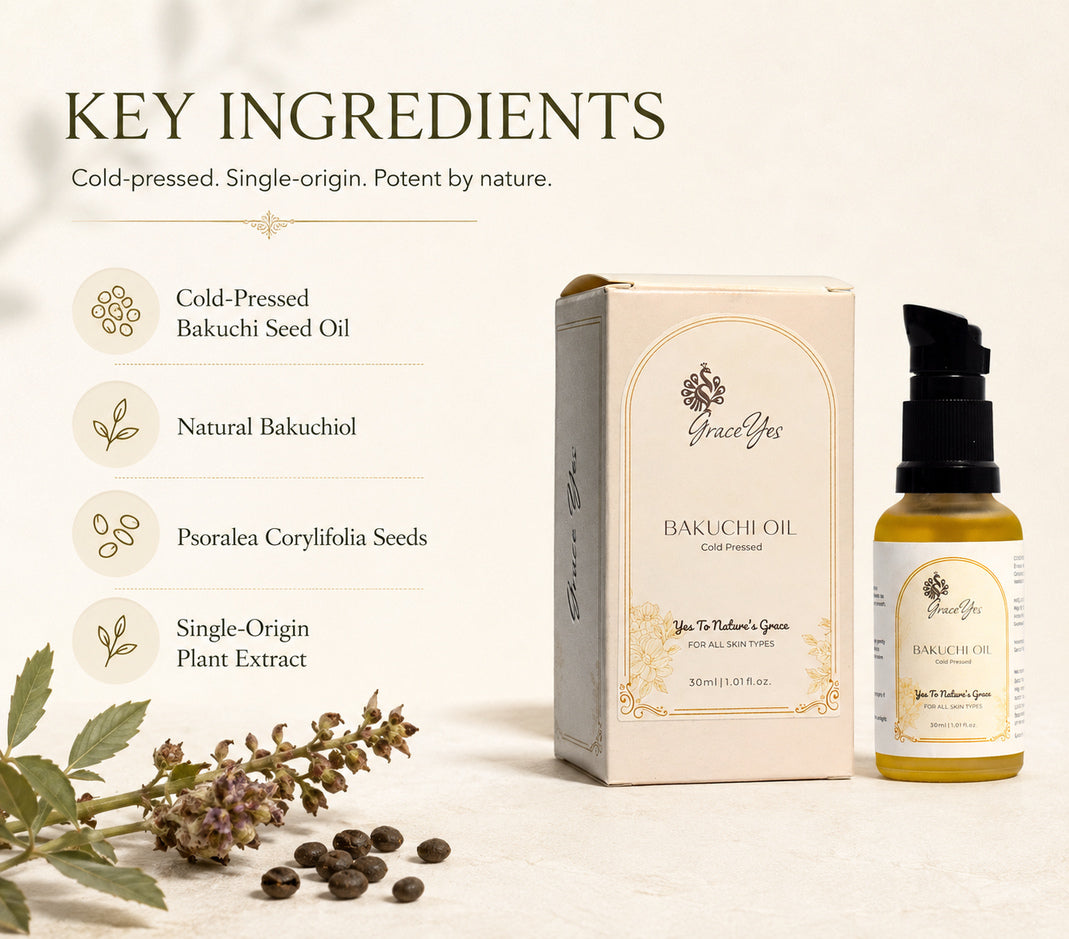 Bakuchi Oil by GraceYes — key ingredients