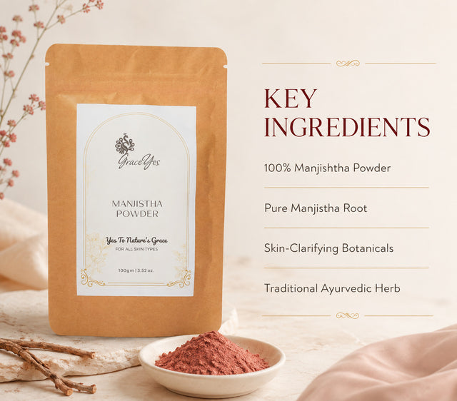 Manjishtha Powder by GraceYes — key ingredients