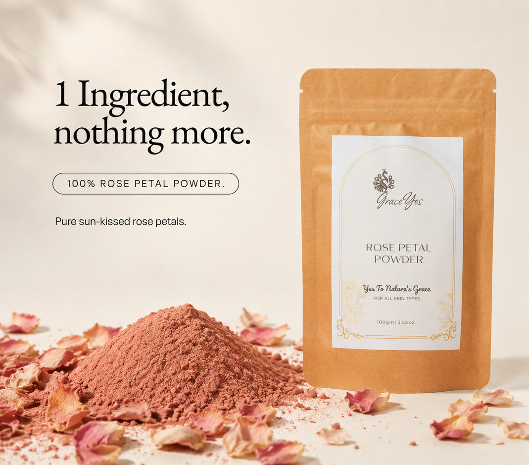 Rose Petal Powder by GraceYes — key ingredients