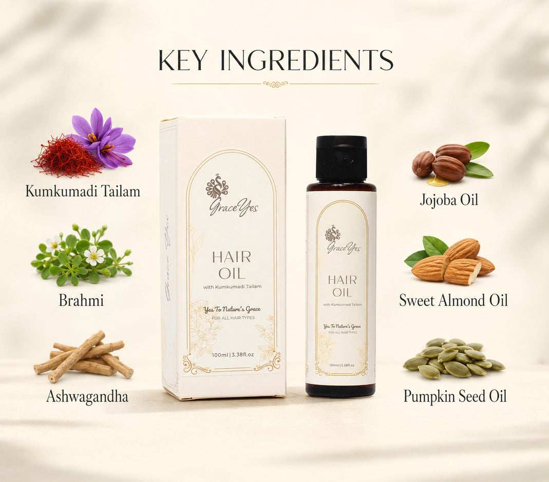 Hair Oil by GraceYes — key ingredients