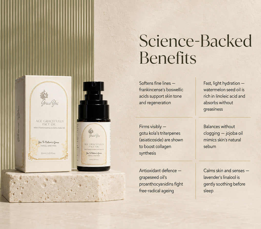 Age Gracefully Face Oil by GraceYes — benefits