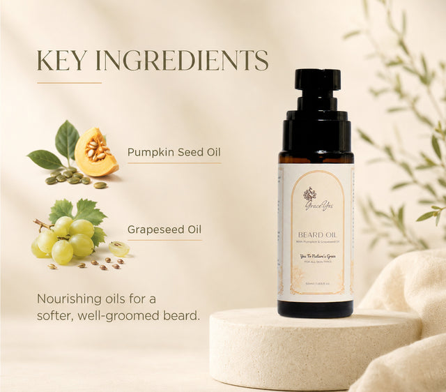 Beard Oil by GraceYes — key ingredients