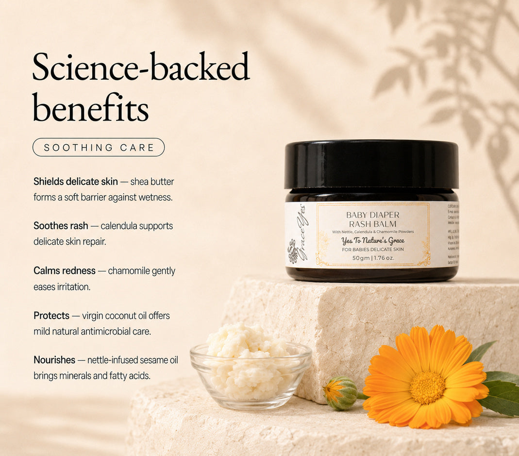 Baby Diaper Rash Balm by GraceYes — benefits