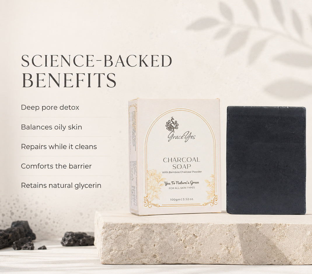 Charcoal Soap by GraceYes — benefits
