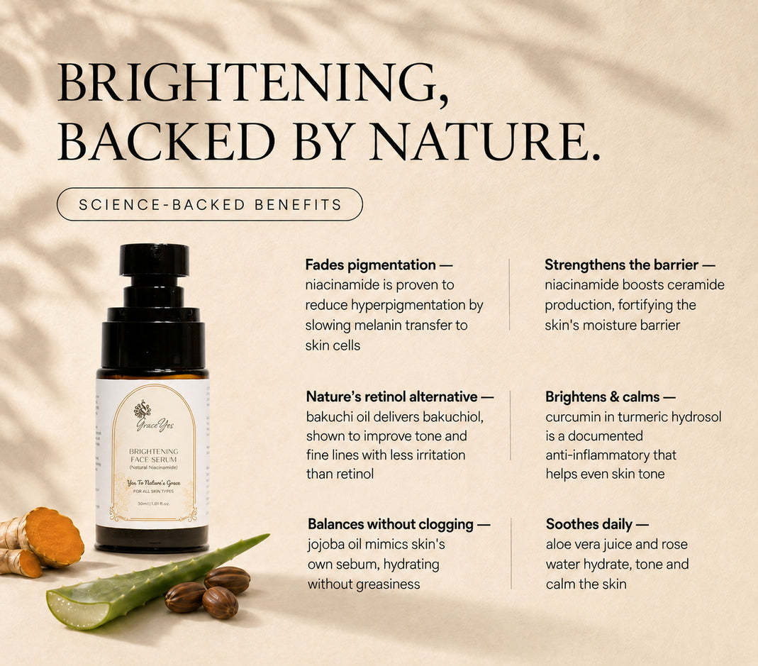 Brightening Face Serum by GraceYes — benefits