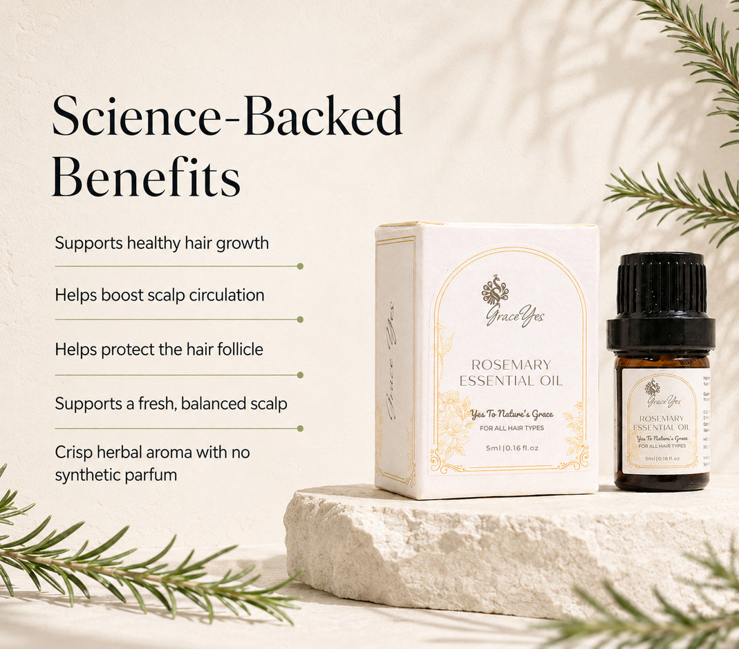 Rosemary Essential Oil by GraceYes — benefits