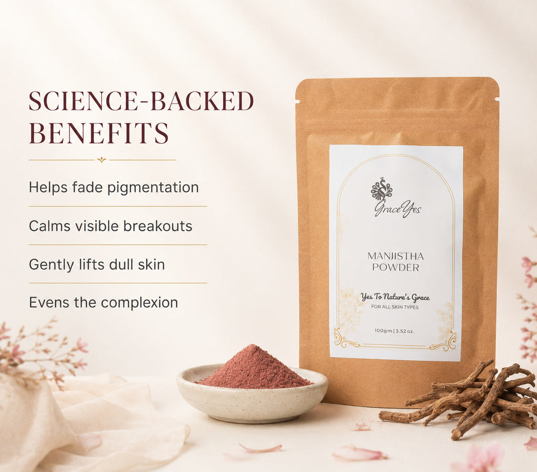 Manjishtha Powder by GraceYes — benefits