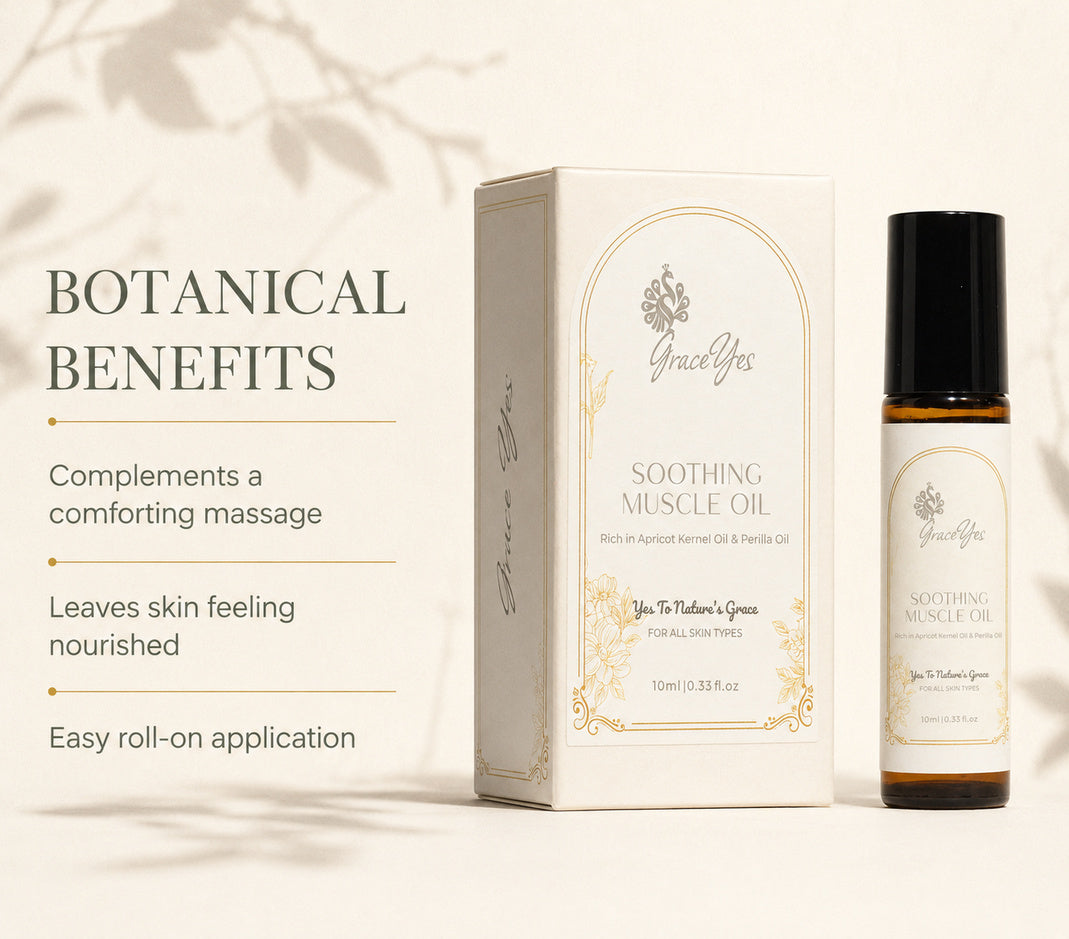 Soothing Muscle Oil by GraceYes — benefits