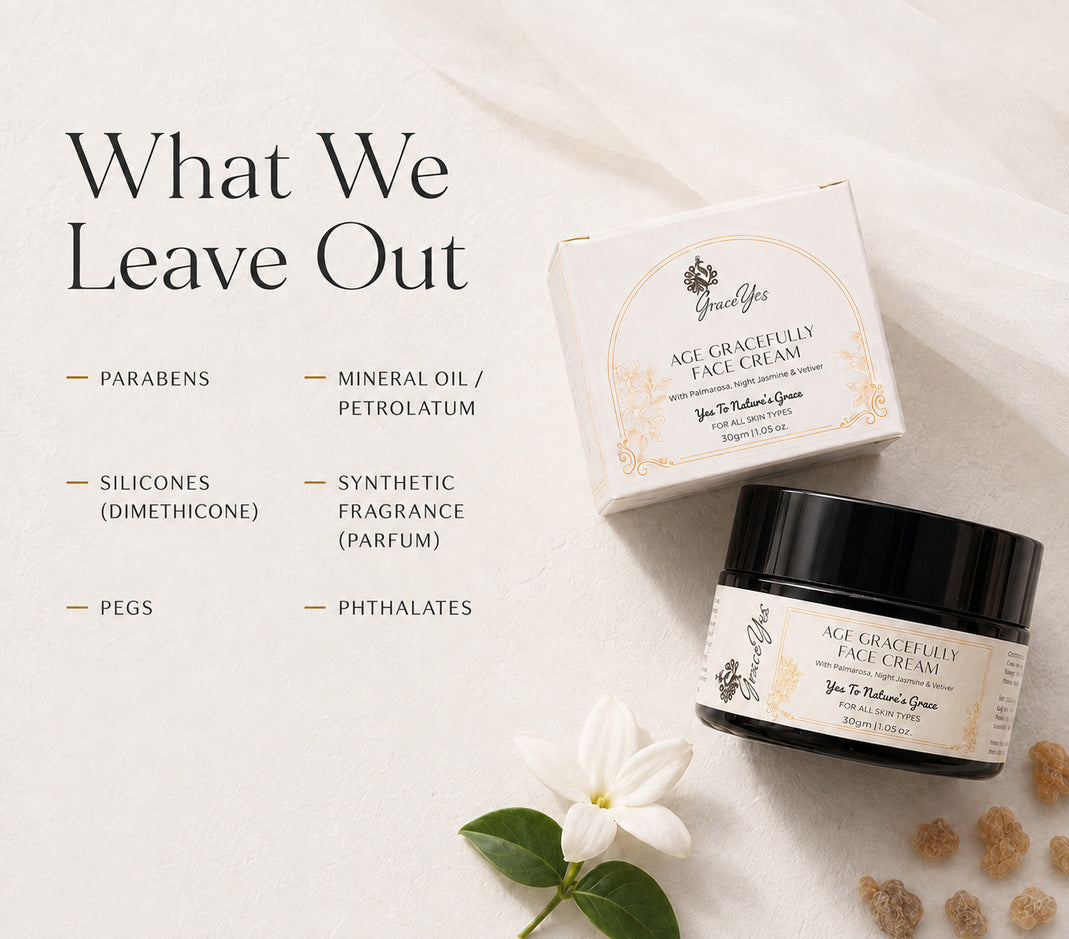 Age Gracefully Face Cream by GraceYes — free-from list