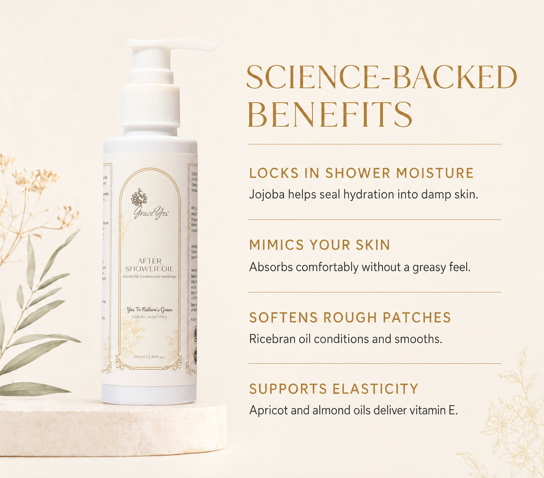 After Shower Oil by GraceYes — benefits