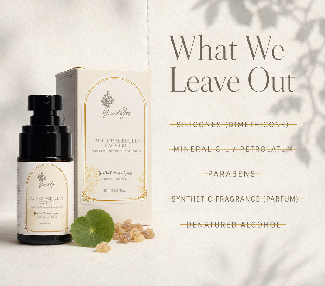 Age Gracefully Face Oil by GraceYes — free-from list