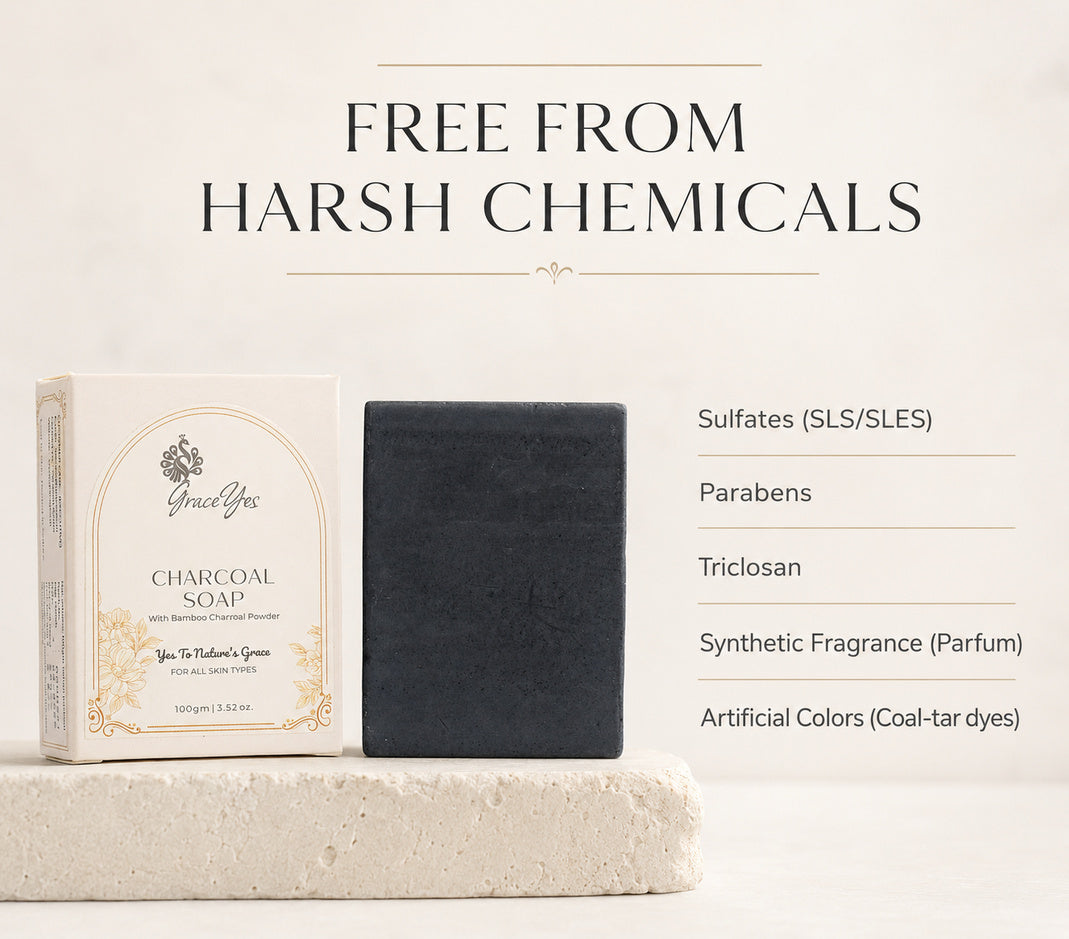 Charcoal Soap by GraceYes — free-from list