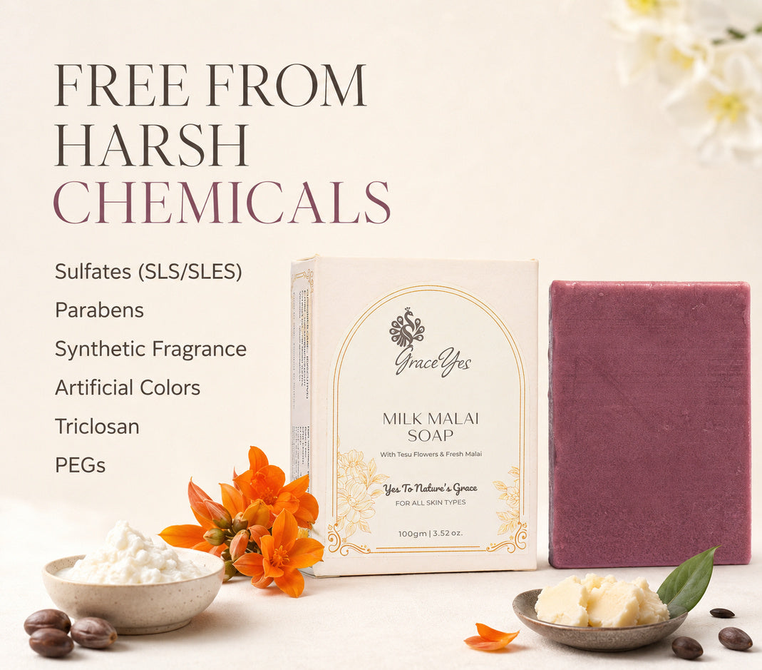 Milk Malai Soap by GraceYes — free-from list