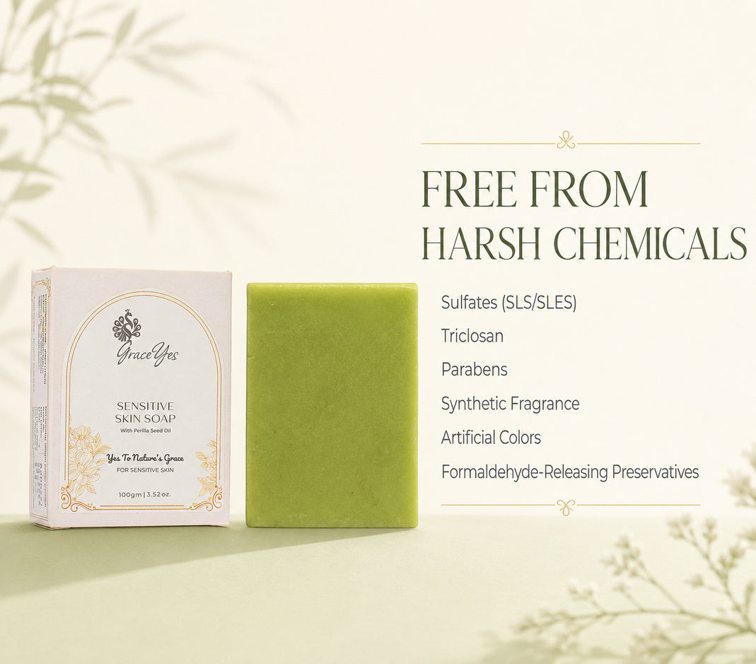 Sensitive Skin Soap by GraceYes — free-from list