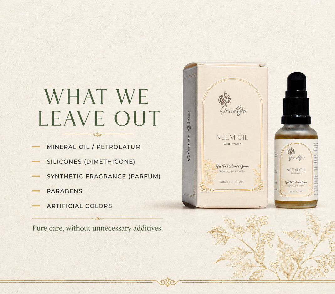 Neem Oil by GraceYes — free-from list