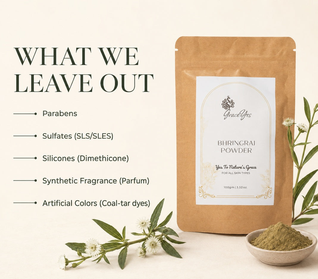 Bhringraj Powder by GraceYes — free-from list