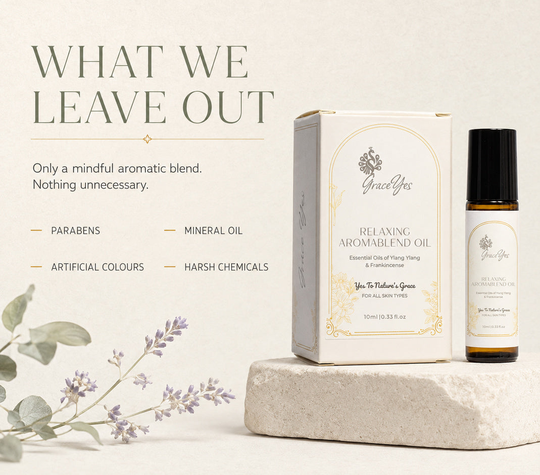 Relaxing Aromablend Oil by GraceYes — free-from list