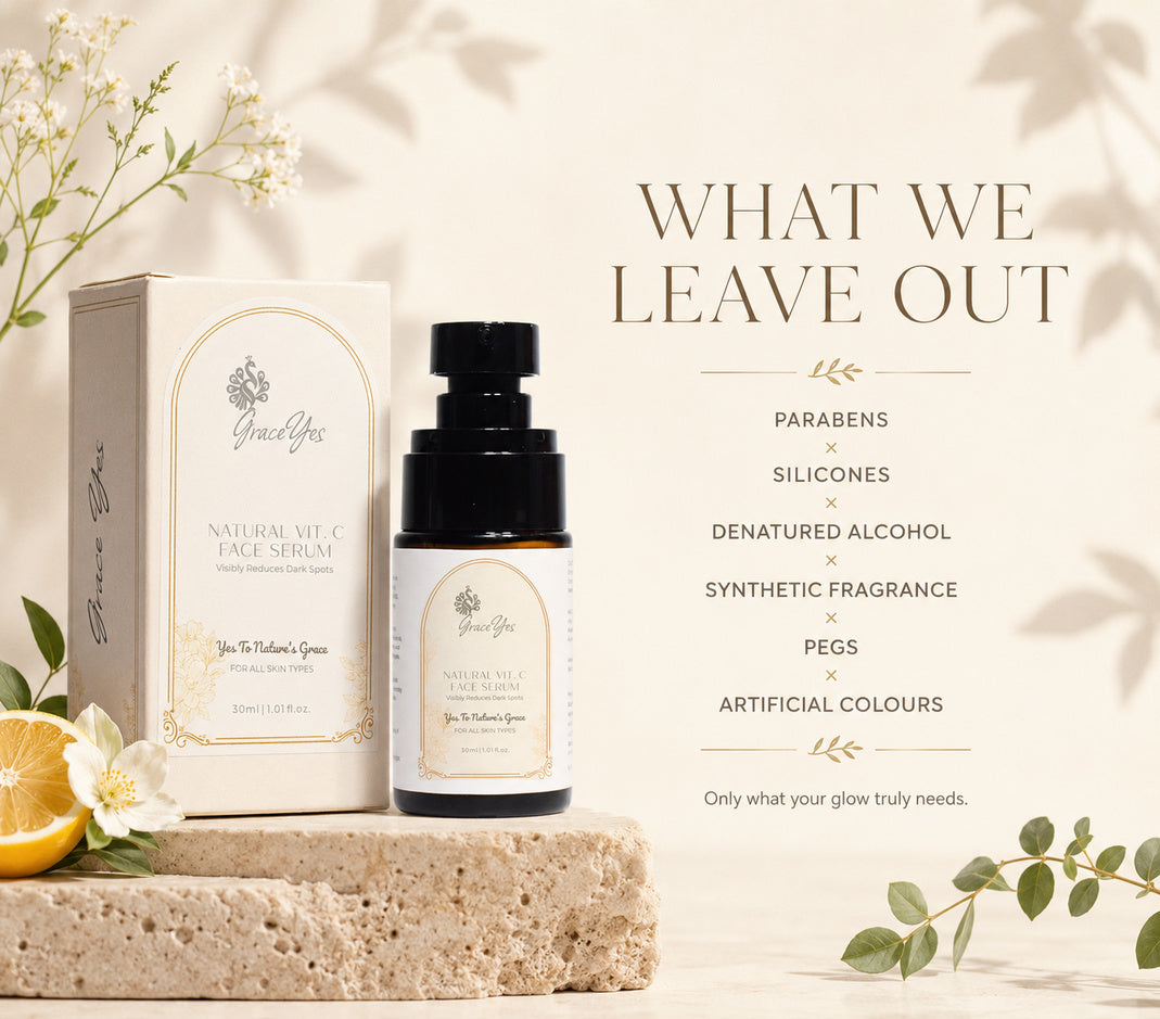 Natural Vit. C Face Serum by GraceYes — free-from list