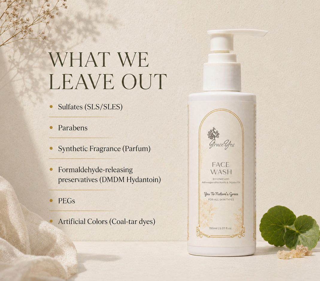 Face Wash by GraceYes — free-from list