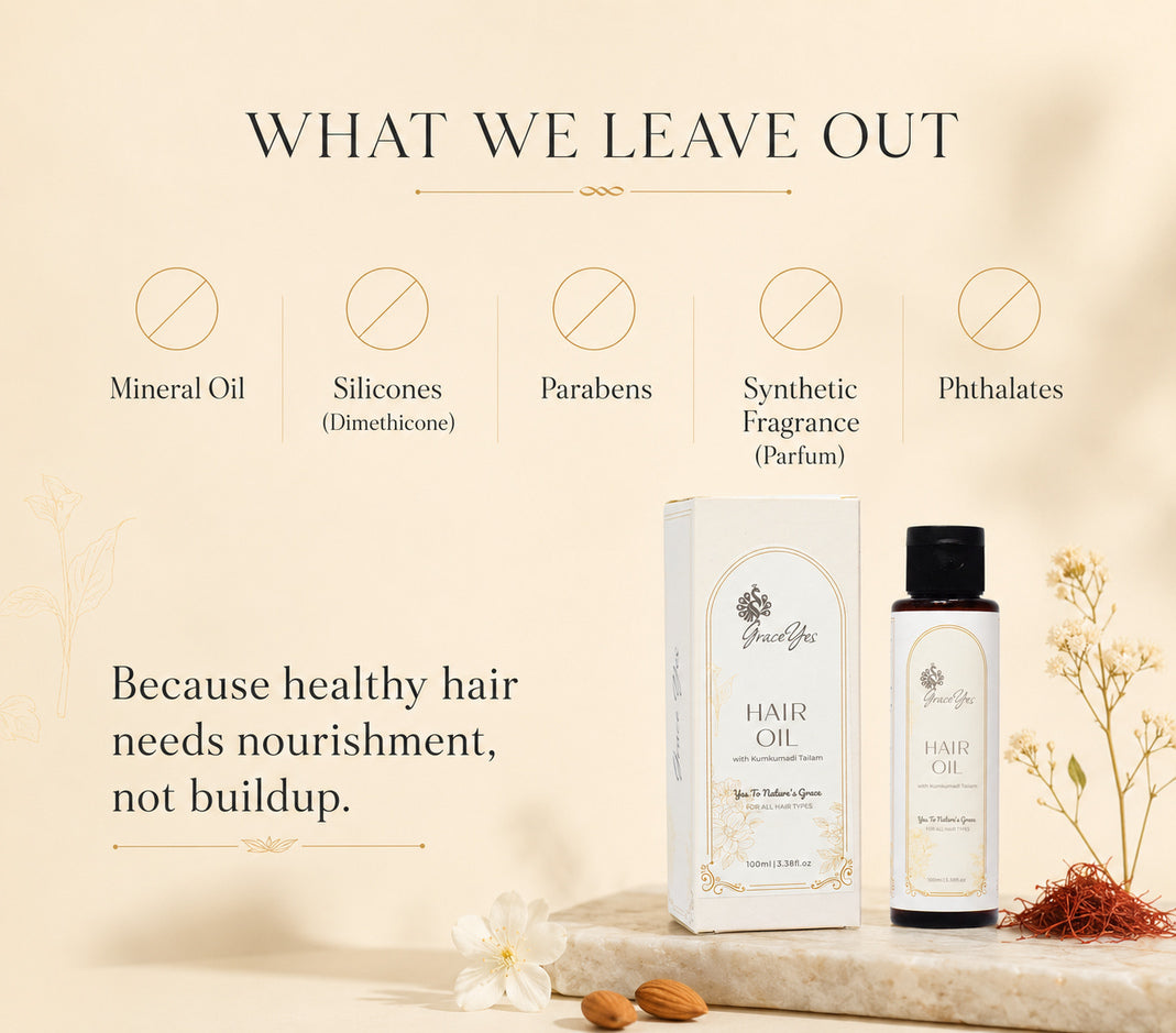 Hair Oil by GraceYes — free-from list