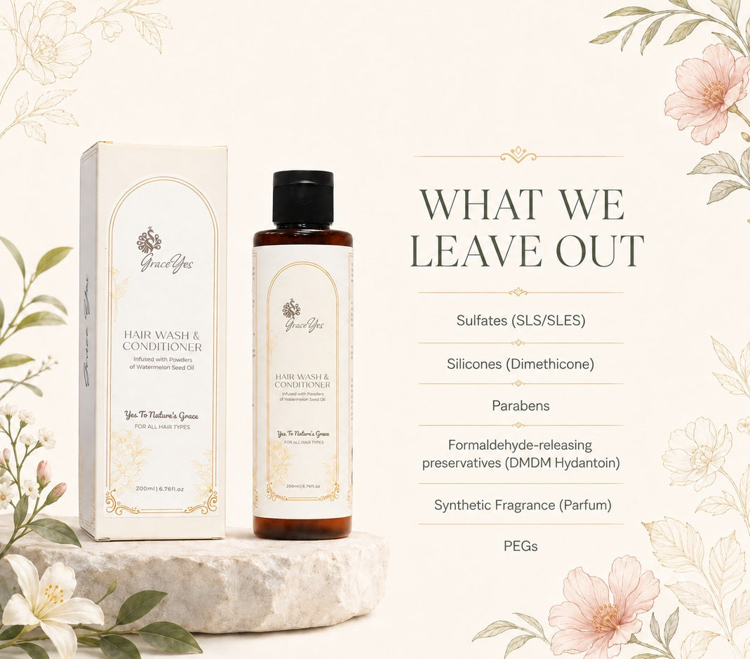Hair Wash & Conditioner by GraceYes — free-from list