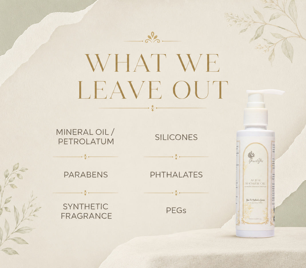 After Shower Oil by GraceYes — free-from list