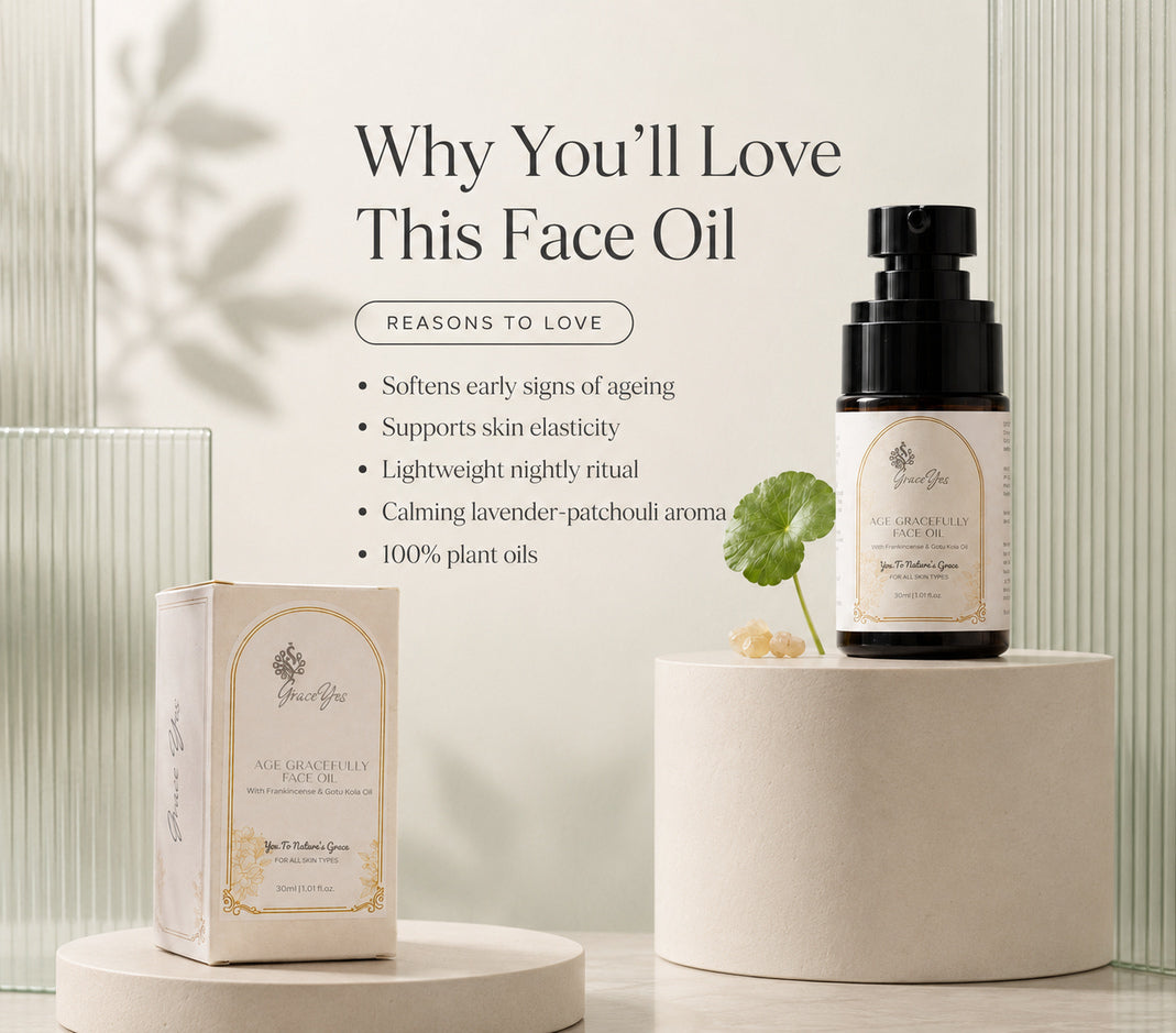 Age Gracefully Face Oil by GraceYes — reasons to love
