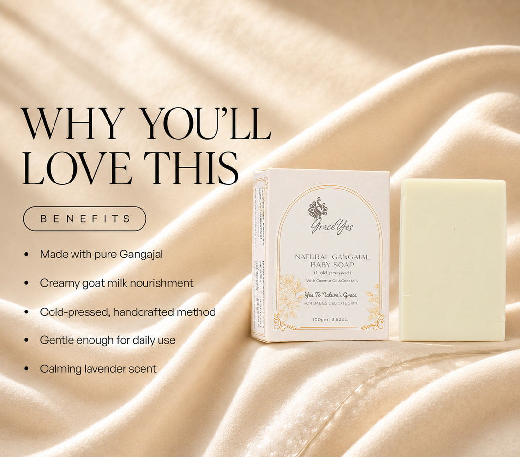 Natural Gangajal Baby Soap by GraceYes — reasons to love
