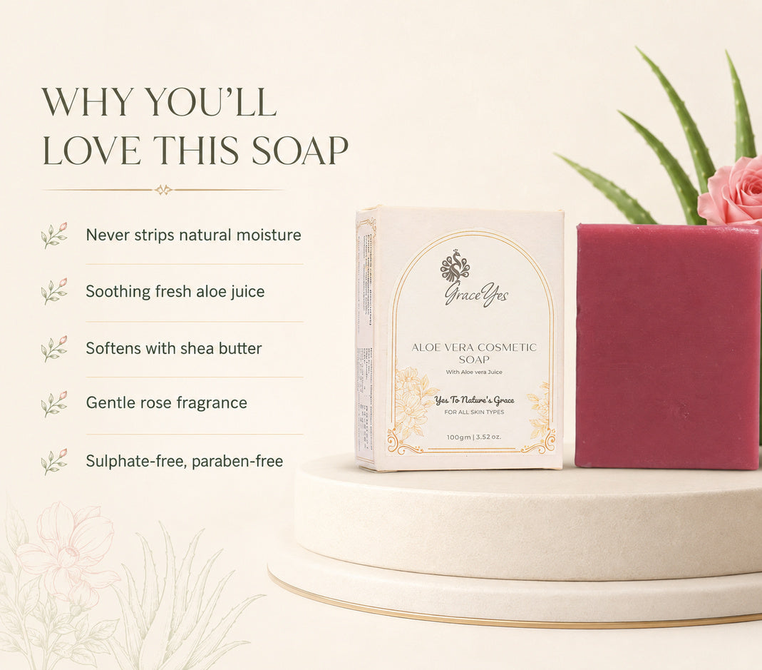 Aloe Vera Cosmetic Soap by GraceYes — reasons to love
