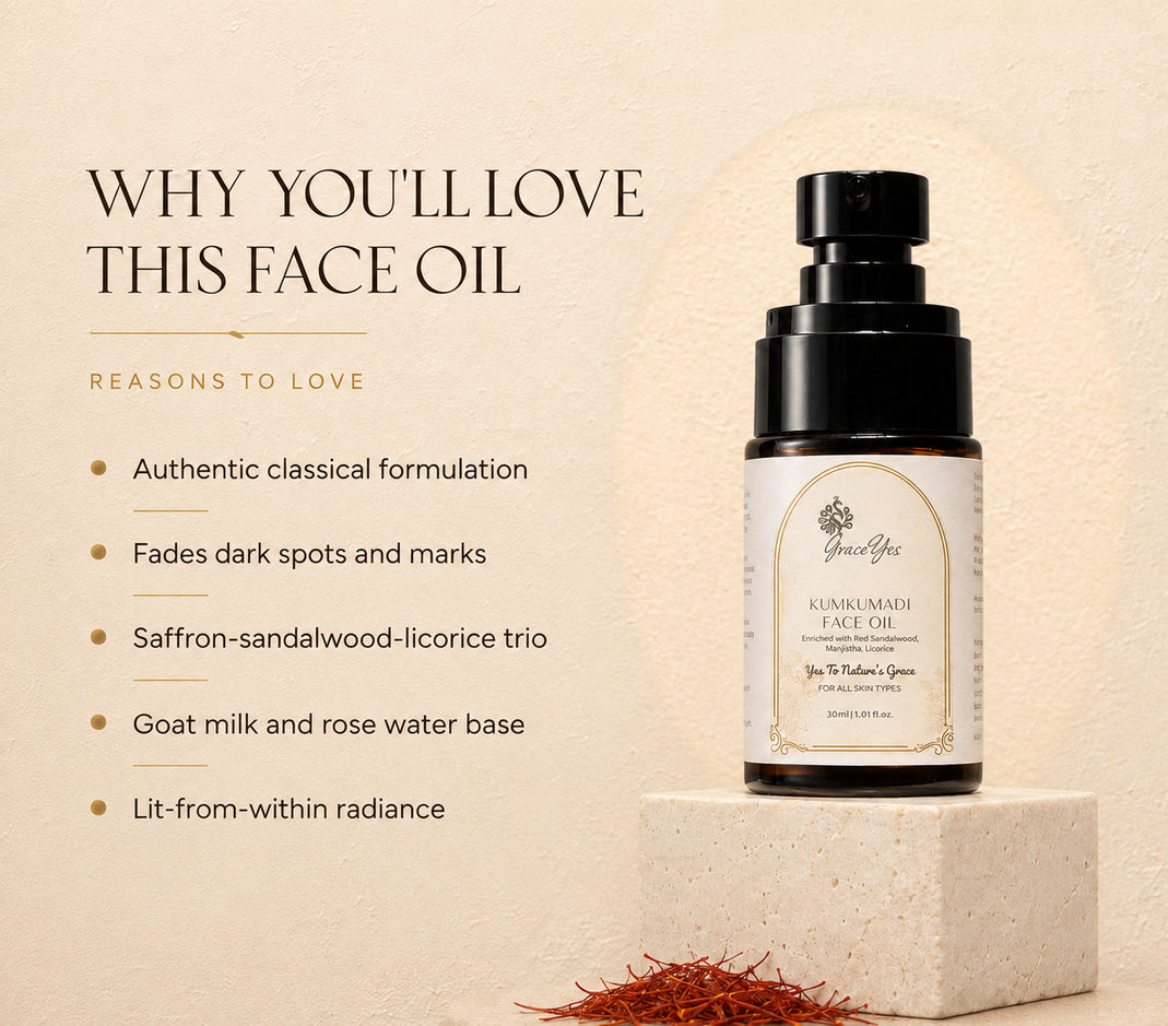 Kumkumadi Face Oil by GraceYes — reasons to love