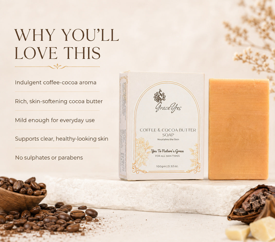 Coffee & Cocoa Butter Soap by GraceYes — reasons to love