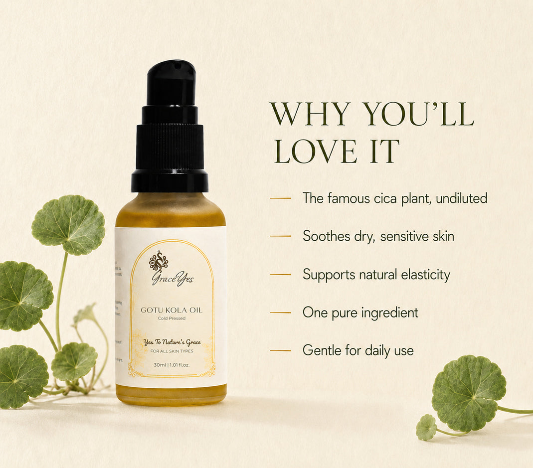 Gotu Kola Oil by GraceYes — reasons to love