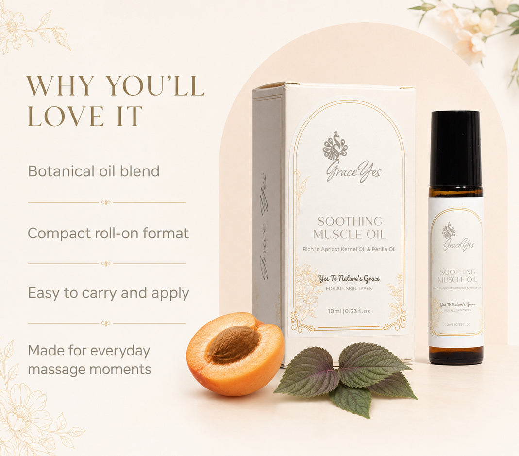 Soothing Muscle Oil by GraceYes — reasons to love