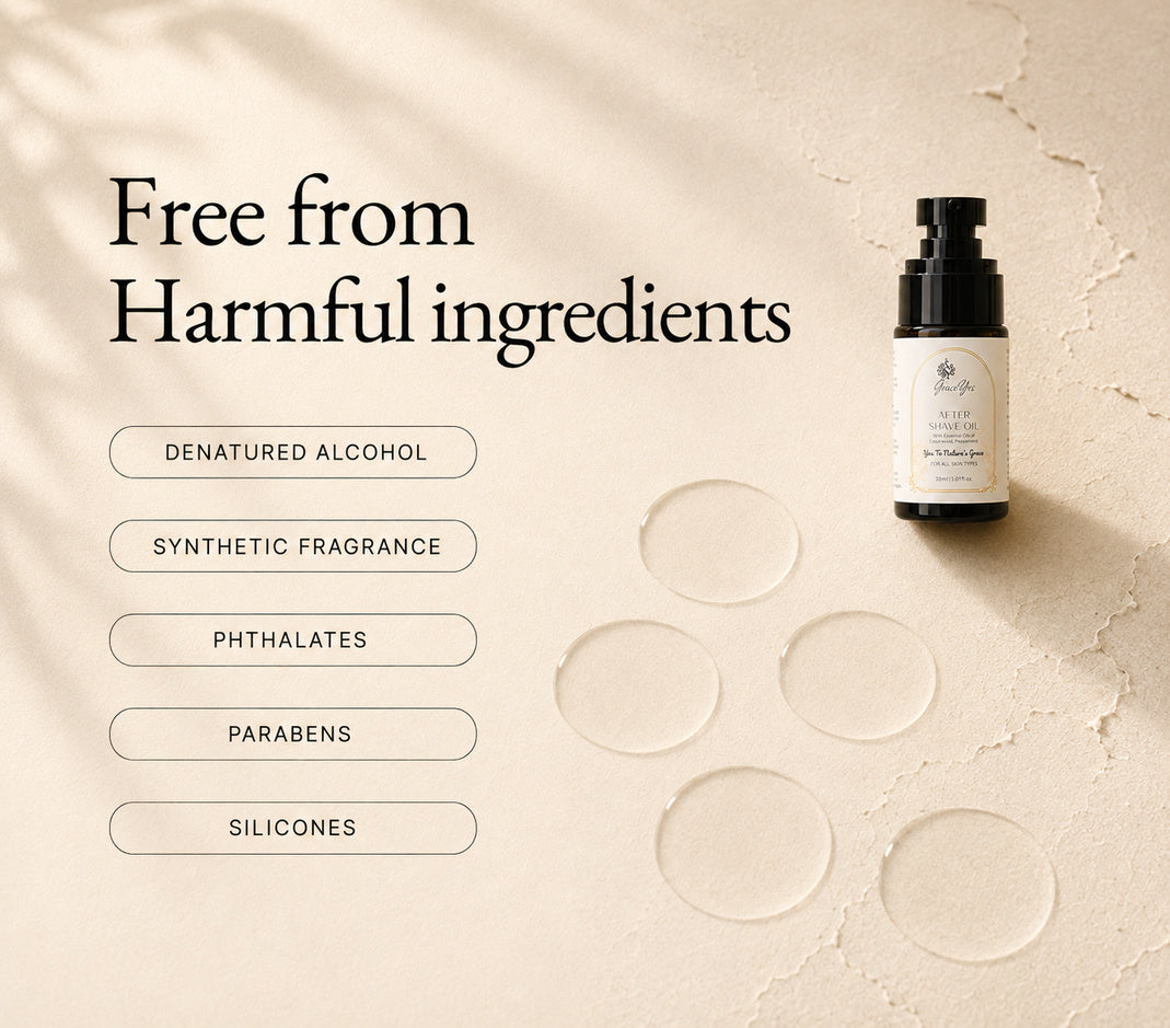 After Shave Oil by GraceYes — free-from list