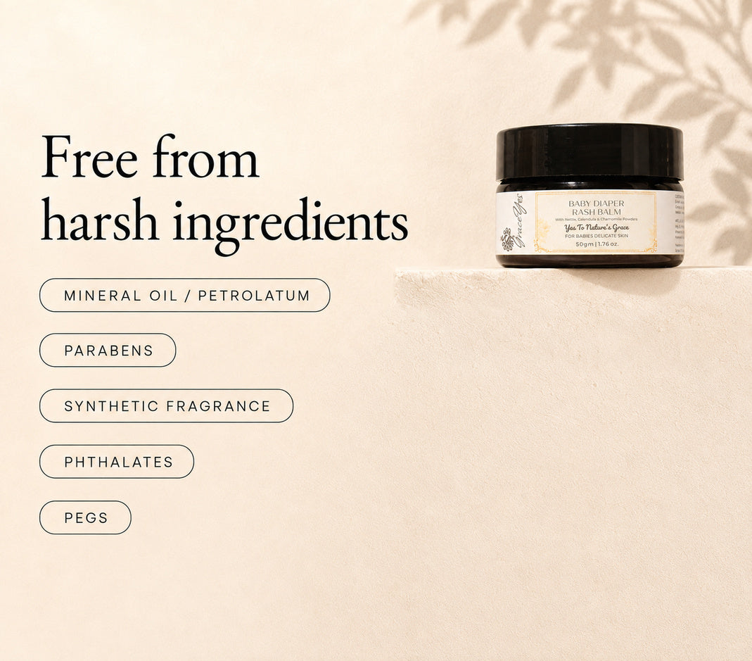 Baby Diaper Rash Balm by GraceYes — free-from list