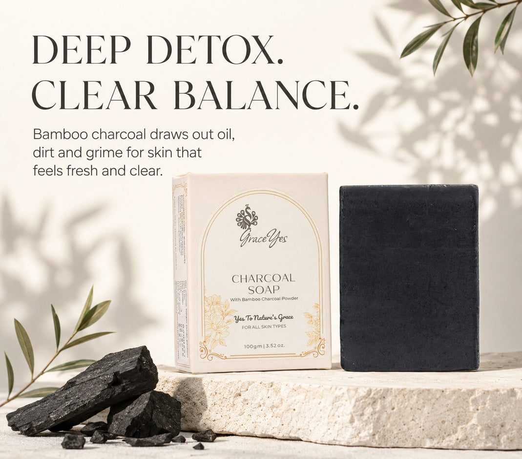 Charcoal Soap by GraceYes — product highlights