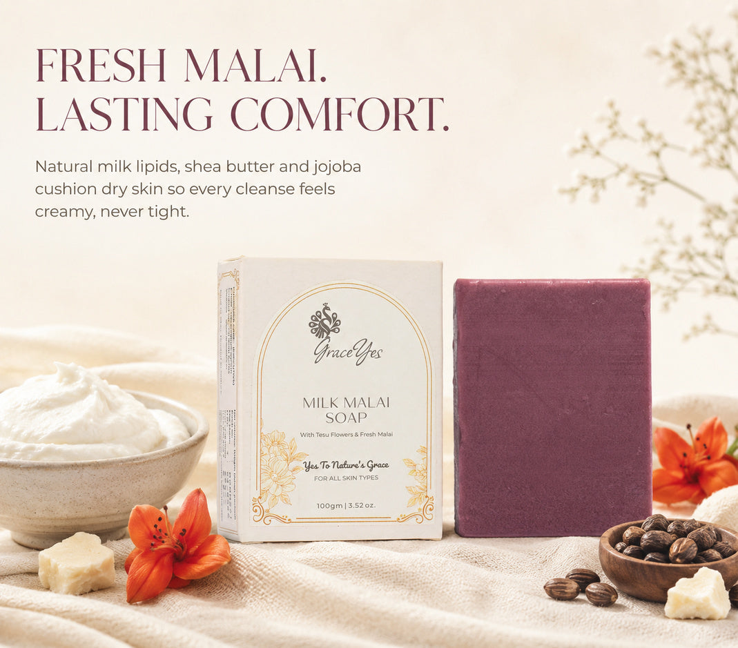 Milk Malai Soap by GraceYes — product highlights