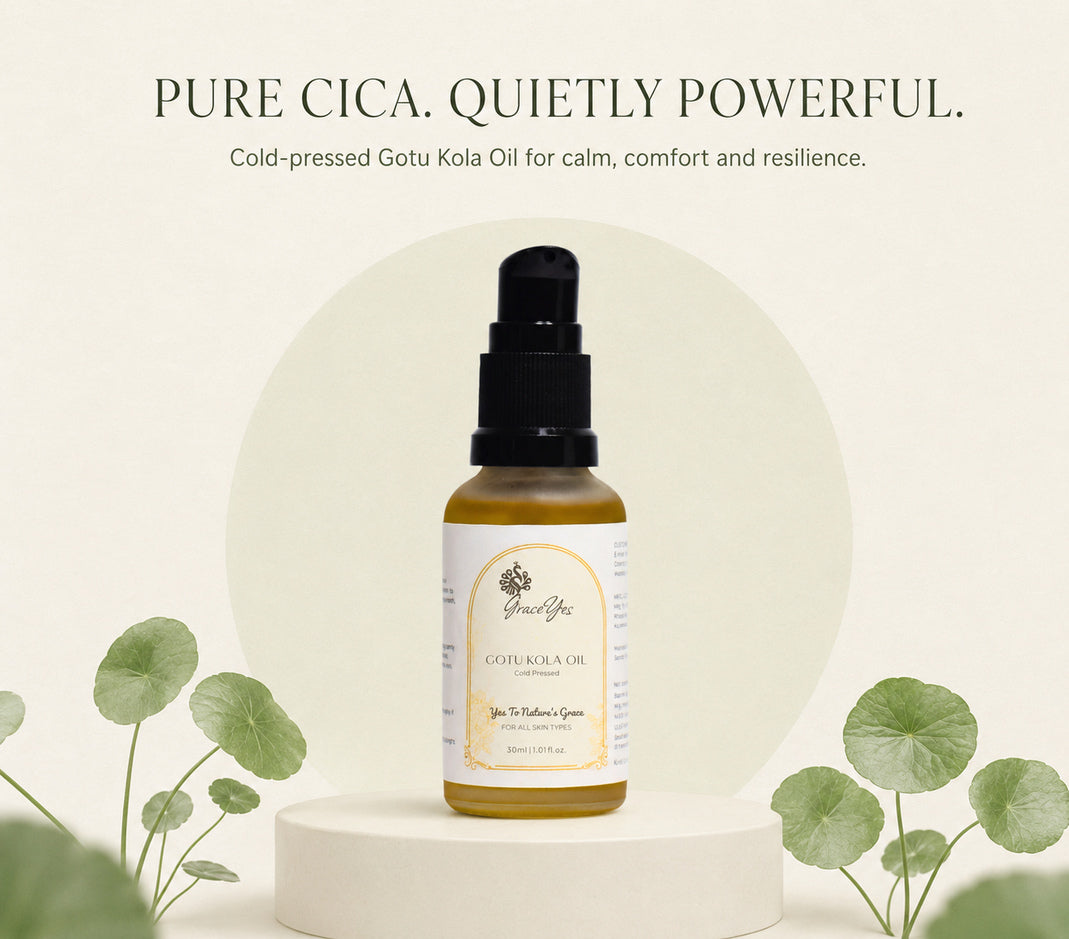 Gotu Kola Oil by GraceYes — product highlights