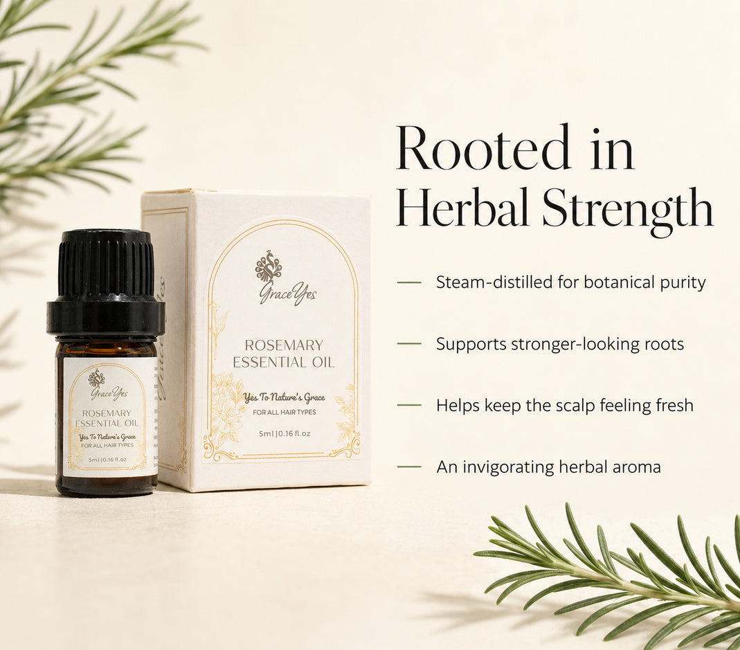 Rosemary Essential Oil by GraceYes — product highlights
